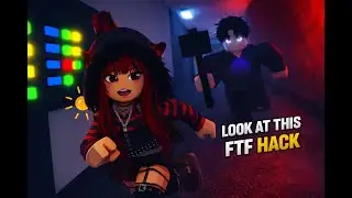 They Literally Had Cheats Open 💀 (Roblox FTF)