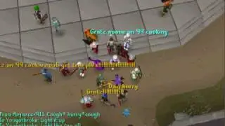Noone338 gets 99 cooking.