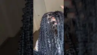 Jungle box braids #blackgirlmagic #youtubeshorts #subscribe #junglebraids #jungleboxbraids