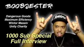 Boobjester (Dangerous Goods) - 1000 Sub Full Interview - Beyond the Dance Floor