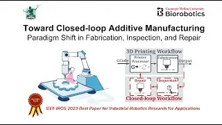 Toward Closed-loop Additive Manufacturing (IROS 2023 - Best Industrial Robotics Research Award)