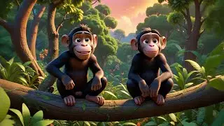 Three Cheeky Chimps Swing and Spin + More Nursery Rhymes & Kids Songs