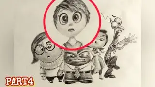 Part4: How to Draw a happy Character in Inside and Out Animation|SKETCH |Easy Drawing 