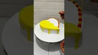 Heart Shape Cake Wedding Anniversary | Anniversary Cake Design | #cakeshorts#virals#cake #tending