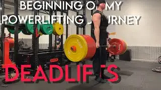 BEGINNING OF MY POWERLIFTING JOURNEY | DEADLIFTS | 200KG DOUBLE