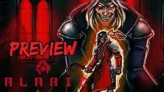 ALARIC Metroidvania Preview - What if Castlevania: Symphony of the Night was a boomer shooter?