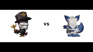 Plague Doctor Steve vs Arctic Nix || Zooba Battles