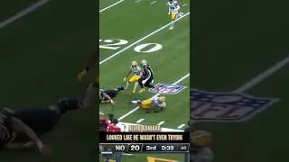 Alvin Kamara Cooked The Entire Packers Defense While Jogging