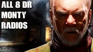 ALL 8 NEW! DR MONTY RADIO'S IN ZOMBIE CHRONICLES| STORYLINE (BLACK OPS 3 ZOMBIES CHRONICLES)