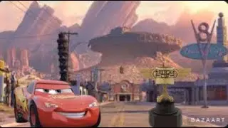 Disney pixar cars all road races as lighting mcqueen