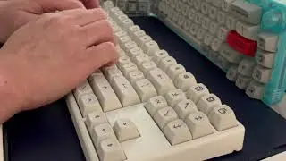 [ASMR] Niz X87 Electrocapacitive Keyboard Typing Sounds
