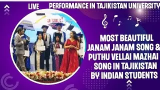Tajikistan MBBS Graduation Avicenna Tajik State Medical University| Janam Janam, Puthu vellai mazhai