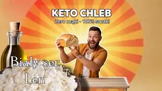 Keto chleb z białego sera, lnu i jajek &ndash; prosty i pyszny przepis!