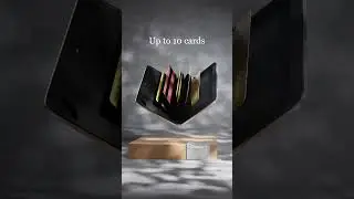 Portefeuille en aluminium : format carte d'identité #wallet
