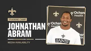 Johnathan Abram on Camp Competition, Tyrann Mathieu | Saints Training Camp 2024