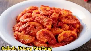 Resep Enak❗Balado Udang Kentang Rasanya Juara‼️Bikin Nagih Sampai Suapan Terakhir.