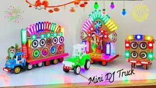 Red Light Diy Mini wedding dj rode Light | thela wala dj truck | Gauri Ganpati visarjan How to Make