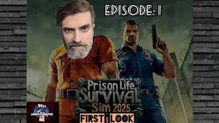 Prison Life Survival Sim 2025  | Episode 1 | Simulation | PS5HD | We were thrown into Prison!!