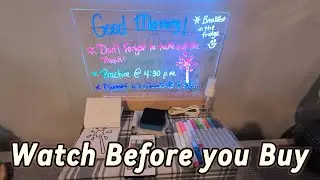 Led light up Drawing Board.- Link in Description