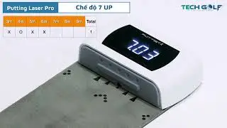 TECHGOLF | Chế độ 7 Up tr&ecirc;n Putting Laser Pro