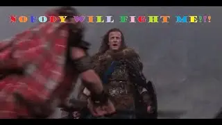 Nobody will fight me! (from highlander 1986) (FREE TO USE FOR MEMES AND OTHER STUFF)