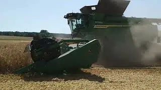 Žatva 2024 Ozimný jačmeň JOHN DEERE X9 1000 2.časť