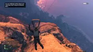 Cool parachute landing