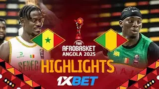 Senegal 🇸🇳 vs Mali 🇲🇱 | 1XBET Highlights | #AfroBasket 2025