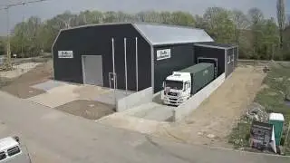 Aufbau COMPACT-Halle 20 x 30 m f&uuml;r Balls Unlimited