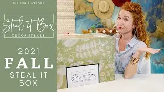Decor Steals Steal it Box Fall 2021 - Is it better than the Summer box?!