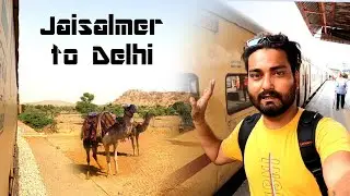 Shalimar Express Train Journey | 14645 train | Jaisalmer to Delhi Train Journey