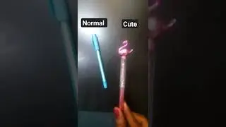 normal vs cute pen #trendingshorts #trending #viral