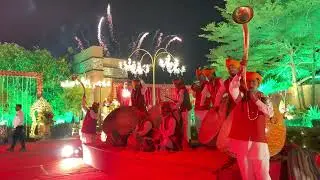 Narshi lal Solanki & NagaraGroup Royal welcome Best Drum Performance | Book  7014472443