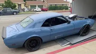 68 Camaro 496 BBC Stroker Open Headers