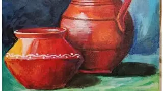 Poster color painting- Still Life Painting| Easy and Step by Step Art tutorial