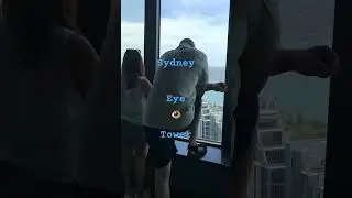Spot Things Going Around The Sydney Eye 👁 Tower #shorts