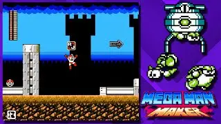 Kamegoro Maker Stage in Mega Man Maker