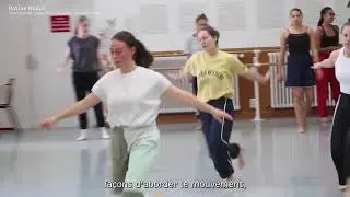 Masterclass de danse au Conservatoire de Brest