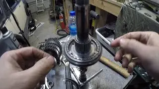 Hand Packing Idler gear needle bearings for my Gene Berg 5 speed type 1 VW swing axle