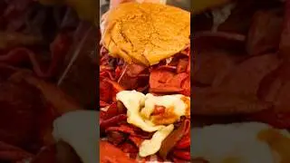Турецкий сэндвич Кумру 🇹🇷 #asmr #mukbang #food #eatingsounds #sandwich #turkey #turkish #cheese