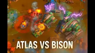 Atlas Vs Bison | New hero || Art of war 3
