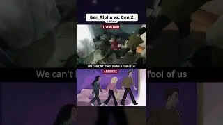 Live Action vs Animatic: Gen Z vs Gen Alpha Musical PART 2