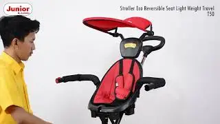 Junior By Labeille T50 Stroller Eco Reversible Seat Light Weight Travel
