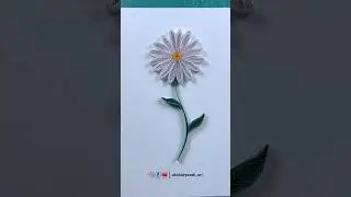 Paper Quilling Flowers 🌸 | How to Make Quilling Flowers 🌼 #flowers #quilling #diy