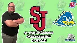 St. John's vs Delaware 12/28/24 Free College Basketball Picks and Predictions | NCAAB Pick