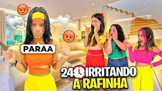 PASSAMOS 24HORAS IRRITANDO A RAFINHA - ELA CHOROU MUITO!
