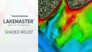 LakeMaster Premium - Shaded Relief Overview & How To | Humminbird