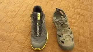 Сравним подошвы Salomon vs Outventure
