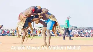 Achiek Mawut (Jonglei) Vs Mathem Mabut (Lake) South Sudanese wrestling