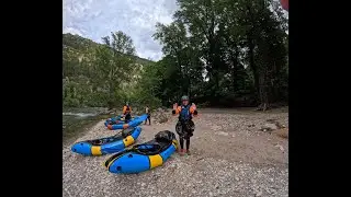 Stage  rivière La Malène George du tarn  - Jour 2 - packraft ‐ 19 05 2024